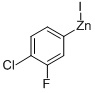 4-CHLORO-3-FLUOROPHENYLZINC IODIDE CAS#: 312693-42-8