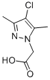 (4-CHLORO-3,5-DIMETHYL-PYRAZOL-1-YL)-ACETIC ACID CAS#: 374913-86-7