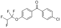4-CHLORO-[4'-(1,1,2,2-TETRAFLUOROETHOXY)]BENZOPHENONE CAS#: 334931-09-8