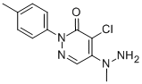4-CHLORO-5-(1-METHYLHYDRAZINO)-2-(4-METHYLPHENYL)-2,3-DIHYDROPYRIDAZIN-3-ONE CAS#: 41933-01-1