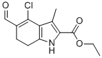 4-CHLORO-5-FORMYL-3-METHYL-6,7-DIHYDRO-1H-INDOLE-2-CARBOXYLIC ACID ETHYL ESTER CAS#: 351073-97-7