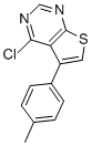 4-CHLORO-5-P-TOLYL-THIENO[2,3-D]PYRIMIDINE CAS#: 374104-63-9