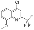 4-CHLORO-8-METHOXY-2-(TRIFLUOROMETHYL)QUINOLINE CAS#: 41192-89-6