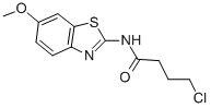 4-CHLORO-N-(6-METHOXY-2-BENZOTHIAZOLYL)-BUTANAMIDE CAS#: 326872-93-9