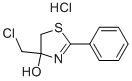 4-(CHLOROMETHYL)-4-HYDROXY-2-PHENYL-4,5-DIHYDRO-1,3-THIAZOL-3-IUM CHLORIDE CAS#: 41981-14-0