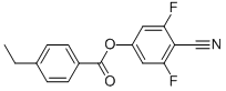 4-CYANO-3,5-DIFLUOROPHENYL 4-ETHYL-BENZOATE CAS#: 337367-01-8