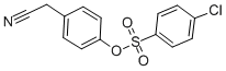 4-(CYANOMETHYL)PHENYL 4-CHLOROBENZENE-1-SULFONATE CAS#: 175135-38-3