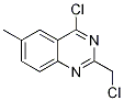 4-Chloro-2-(chloromethyl)-6-methylquinazoline CAS#: 147006-37-9