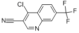 4-Chloro-7-trifluoromethyl-quinoline-3-carbonitrile CAS#: 157301-81-0