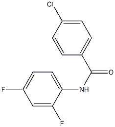 4-Chloro-N-(2,4-difluorophenyl)benzaMide, 97% CAS#: 331435-74-6
