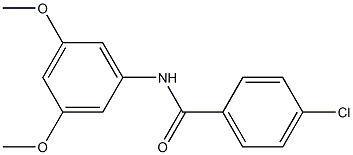 4-Chloro-N-(3,5-diMethoxyphenyl)benzaMide, 97% CAS#: 312922-57-9