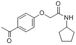4'-(Cyclopentylcarbamoylmethoxy)acetophenone CAS#: 42018-29-1