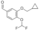 4-(DIFLUOROMETHOXY)-3-(CYCLOPROPYLMETHOXY)-BENZALDEHYDE CAS#: 151103-09-2