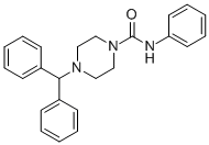 (4-(DIPHENYLMETHYL)PIPERAZINYL)-N-BENZAMIDE CAS#: 358747-62-3