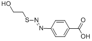 4-((E)-2-[(2-HYDROXYETHYL)SULFANYL]DIAZENYL)BENZENECARBOXYLIC ACID CAS#: 331837-01-5
