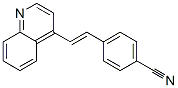 4-[(E)-2-(4-Quinolinyl)ethenyl]benzonitrile CAS#: 40317-06-4