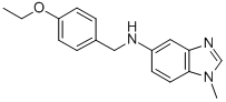 (4-ETHOXY-BENZYL)-(1-METHYL-1H-BENZOIMIDAZOL-5-YL)-AMINE CAS#: 337925-63-0