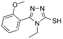 4-ETHYL-5-(2-METHOXYPHENYL)-4H-1,2,4-TRIAZOLE-3-THIOL CAS#: 174573-84-3