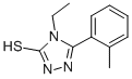 4-ETHYL-5-(2-METHYLPHENYL)-4H-1,2,4-TRIAZOLE-3-THIOL CAS#: 174574-01-7