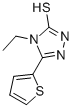 4-ETHYL-5-THIEN-2-YL-4H-1,2,4-TRIAZOLE-3-THIOL CAS#: 337473-17-3