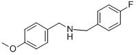 (4-FLUORO-BENZYL)-(4-METHOXY-BENZYL)-AMINE CAS#: 355815-47-3