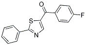 (4-FLUOROPHENYL)(2-PHENYL-1,3-THIAZOL-5-YL)METHANONE CAS#: 338779-58-1