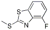 4-Fluoro-2-(methylthio)benzo[d]thiazole CAS#: 154327-25-0