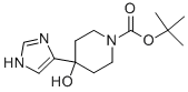 4-Hydroxy-4-(1H-imidazol-4-yl)piperidine-1-carboxylic acid tert-butyl ester CAS#: 173469-30-2