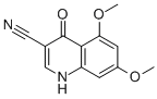 4-Hydroxy-5,7-dimethoxy-3-quinolinecarbonitrile CAS#: 331662-65-8