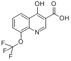 4-Hydroxy-8-trifluoromethoxyquinoline-3-carboxylic acid CAS#: 40516-40-3