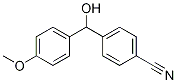 4-[Hydroxy(4-Methoxyphenyl)Methyl]benzonitrile CAS#: 174813-84-4