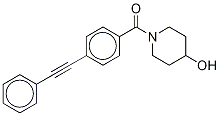 4-Hydroxypiperidin-1-yl-((4-phenylethynyl)phenyl)Methanone CAS#: 393110-43-5