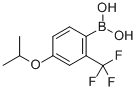 4-ISOPROPOXY-2-(TRIFLUOROMETHYL)PHENYLBORONIC ACID CAS#: 313545-40-3