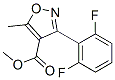 4-Isoxazolecarboxylicacid,3-(2,6-difluorophenyl)-5-methyl-,methylester(9CI) CAS#: 334971-36-7