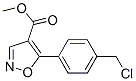 4-Isoxazolecarboxylicacid,5-[4-(chloromethyl)phenyl]-,methylester(9CI) CAS#: 354222-21-2