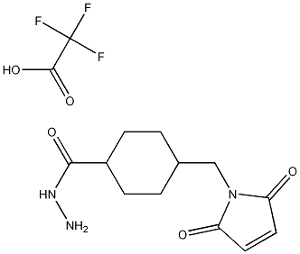 4-(Maleimidomethyl)cyclohexane-1-carboxyl-hydrazide, Trifluoroacetic Acid CAS#: 359436-59-2