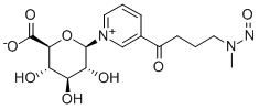 4-(Methylnitrosamino)-1-(3-pyridyl)-1-butanone N-b-D-Glucuronide CAS#: 350508-26-8
