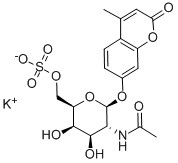4-Methylumbelliferyl2-acetamido-2-deoxy-b-D-galactopyranoside6sulphatepotassiumsalt CAS#: 383160-14-3