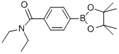 4-(N,N-DIETHYLAMINOCARBONYL)PHENYLBORONIC ACID, PINACOL ESTER CAS#: 325142-99-2