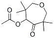 4-Oxepanone, 5-(acetyloxy)-3,3,6,6-tetramethyl- CAS#: 42031-68-5