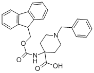 4-Piperidinecarboxylicacid,4-[[(9H-fluoren-9-ylmethoxy)carbonyl]amino]-1-(phenylmethyl)-(9CI) CAS#: 368866-30-2