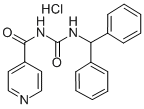 4-Pyridinecarboxamide, N-(((diphenylmethyl)amino)carbonyl)-, monohydro chloride CAS#: 171258-73-4
