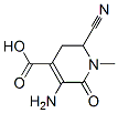 4-Pyridinecarboxylicacid,3-amino-6-cyano-1,2,5,6-tetrahydro-1-methyl-2-oxo-, CAS#: 173372-36-6