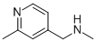 4-Pyridinemethanamine,N,2-dimethyl-(9CI) CAS#: 165558-79-2