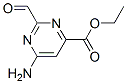 4-Pyrimidinecarboxylicacid,6-amino-2-formyl-,ethylester(9CI) CAS#: 153093-62-0