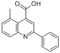 4-QUINOLINECARBOXYLIC ACID,5-METHYL-2-PHENYL- CAS#: 174636-96-5
