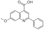 4-QUINOLINECARBOXYLIC ACID,7-METHOXY-2-PHENYL- CAS#: 174636-63-6