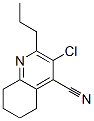 4-Quinolinecarbonitrile, 3-chloro-5,6,7,8-tetrahydro-2-propyl- CAS#: 382644-67-9