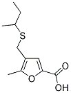 4-[(SEC-BUTYLSULFANYL)METHYL]-5-METHYL-2-FUROIC ACID CAS#: 332143-76-7