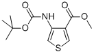 4-TERT-BUTOXYCARBONYLAMINOTHIOPHENE-3-CARBOXYLIC ACID METHYL ESTER CAS#: 161940-20-1